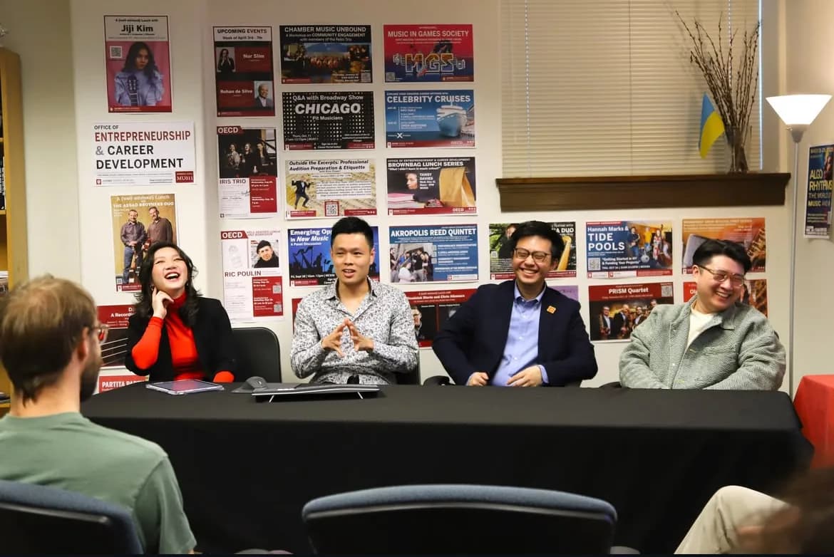 East Zodiac founders on an arts entrepreneurship panel